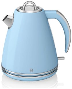 Swan - Kettle - Vintage Jug - Blue.